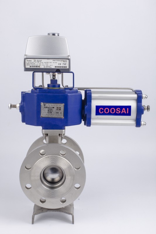 DN1200 Segment Ball Control Valve For Low Maintenance Requirements