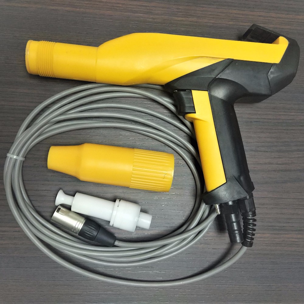 Metal Processing Electrostatic Powder Coating Gun Convenient Electric Powder Coat Gun