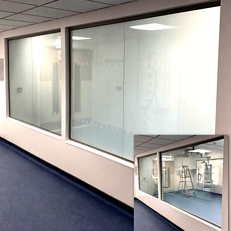 Circle Shape 2mmpb X Ray Lead Glass For Lead Door And Barrier