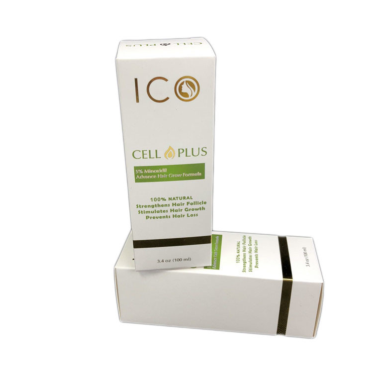 Hair Care Oil Bottle Cardboard Paper Packaging Box