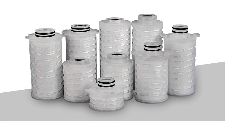 Pleated Media HVAC Filter Industrial Air Filter Cartridge 0.22 Micron