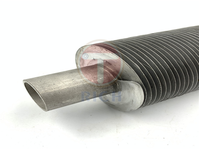 Sa179 Spiral Carbon Based Torich Extruded Finned Tube For Heat Exchange Industry
