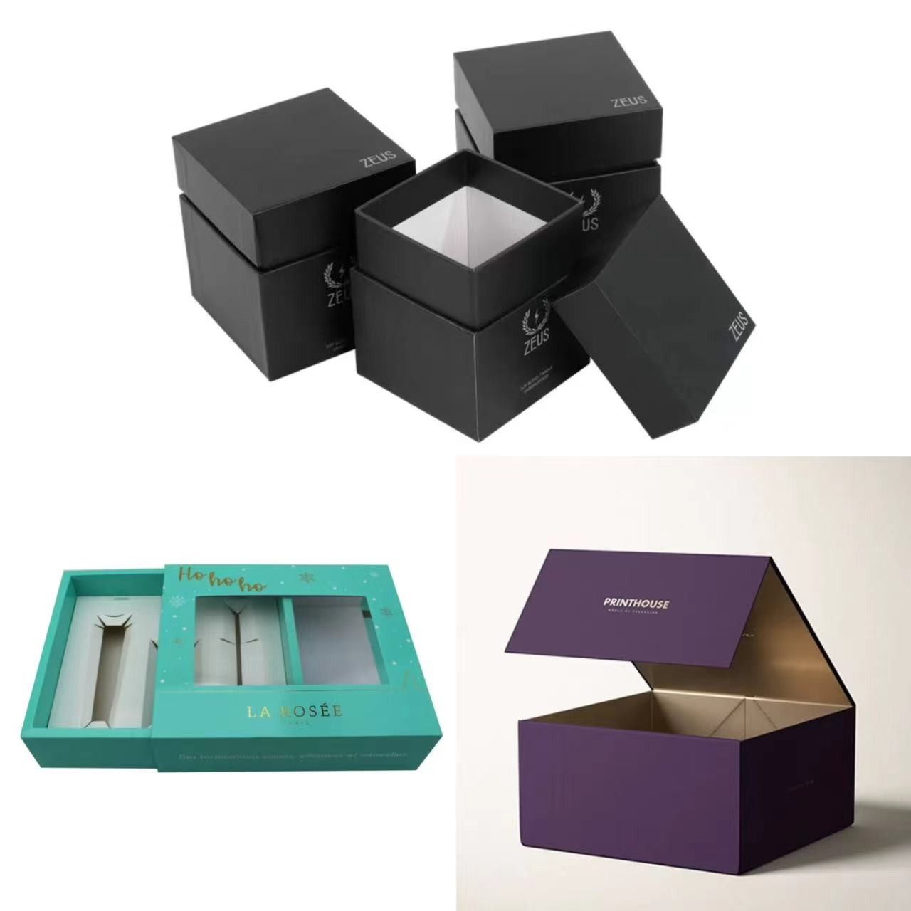 Essential Oil Paper Nail Polish Boxes For Packaging Box With Window Display