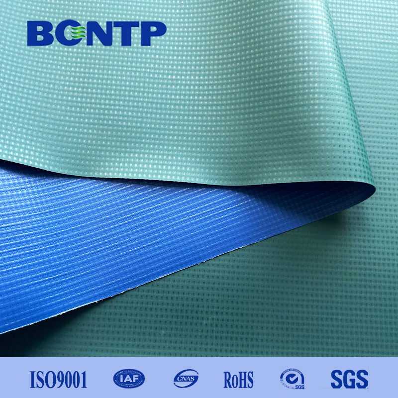 1000Dx1000D 550G PVC Laminated Tarpaulin For Awning Tent high strength
