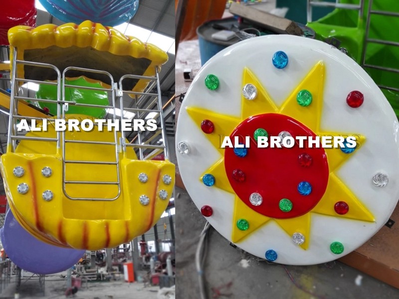 Attractive children games funfair rides mini ferris wheel/ amusement park equipment for family