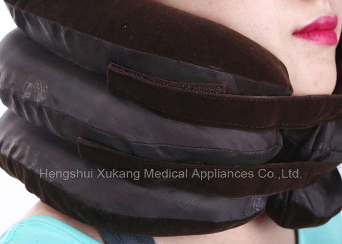 Velcro Protection Design Cervical Collar Neck Brace , Health Care Cervical Traction Collar