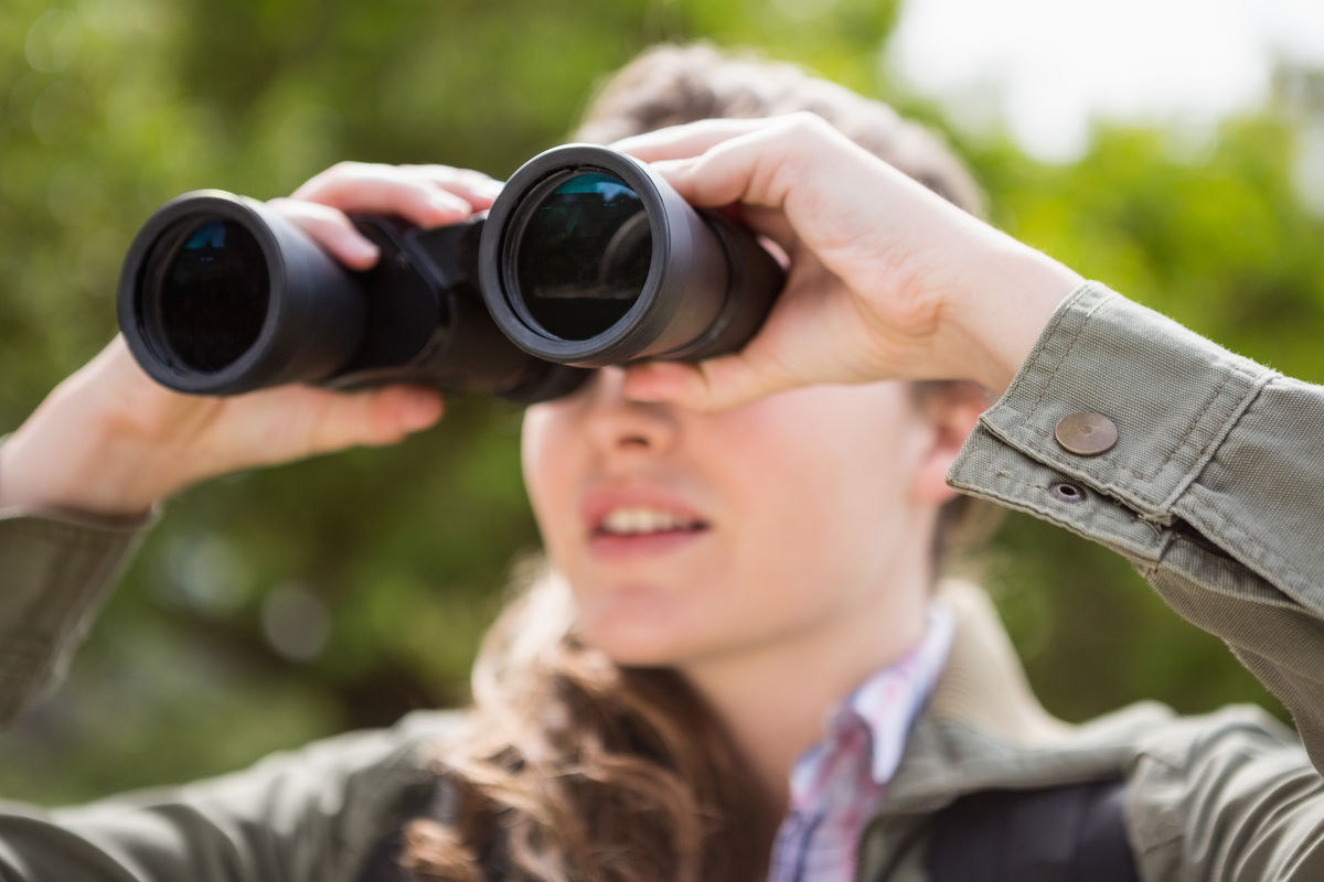 Lightweight Bak4 Prism Binoculars , 10x42 Waterproof Hunting Compact Sports Binoculars