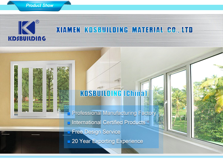 Windproof Hurricane Mirror Insulated Fix Glass 2 Track Pvc Windows White Frame And Doors Slide Window