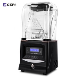 Powerful 220V Multifunctional Commercial Blender for Vegetable Slicing and Ice Crushing