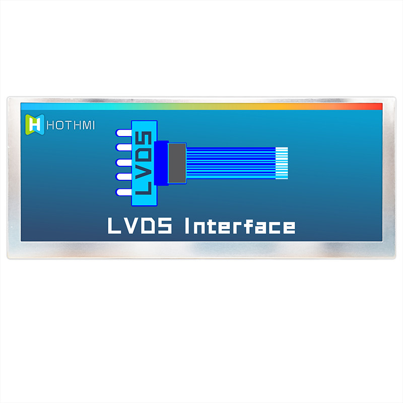 10.3 Inch 1280x480 LVDS IPS LCD Display Vehicle Grade TFT Module