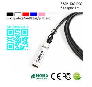 China SFP-10G-DAC1M 10G SFP+ to SFP+ DAC(Direct Attach Cable) Cables (Passive) 1M	10G SFP+ DAC PCC on sale