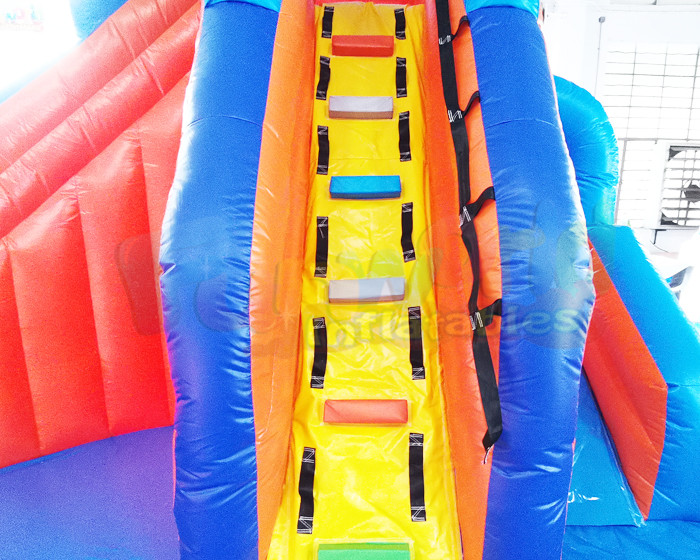Bouncer Pool House Kids Inflatable Water Slide Quadruple Stitching