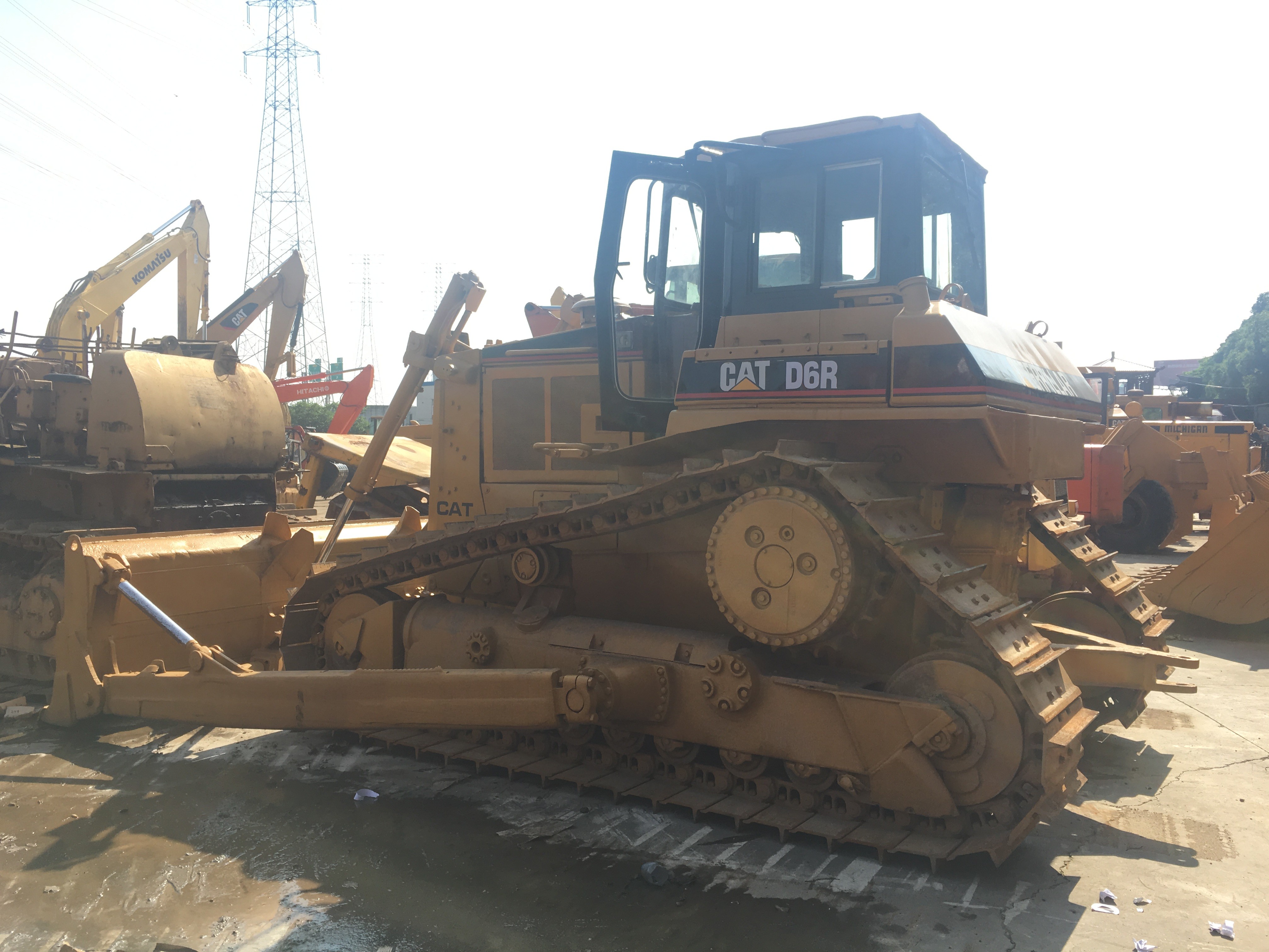 CAT D6R D6H D7H D5H D5K Used Japan Original Hydraulic Crawler Dozer Bulldozer For Sale