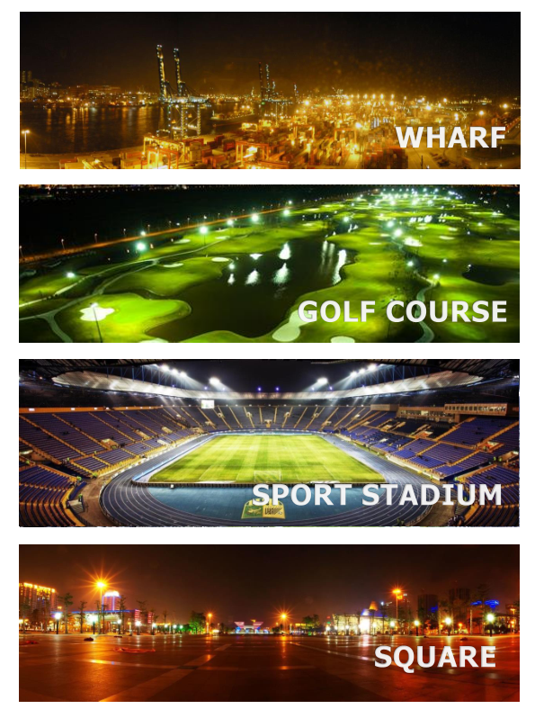 Energy Saving Led Flood Lights High Power For Soccer Field Football Stadium Lighting