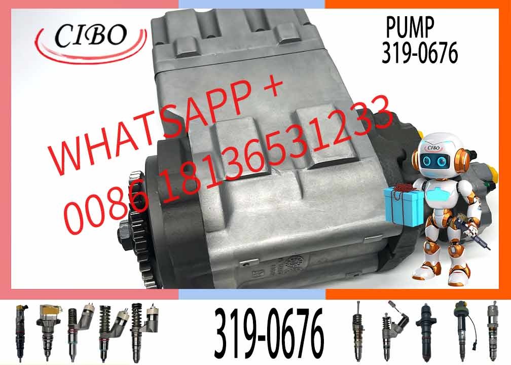 Diesel Engine Parts Excavator Accessories Fuel Pump Assy 5256607 319-0676 for ISF3.8 QSB6.7