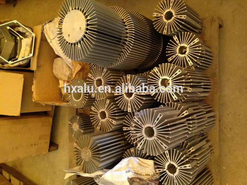 High Quality Industrial Aluminium Heat Sink/Radiator Extrusion Profiles