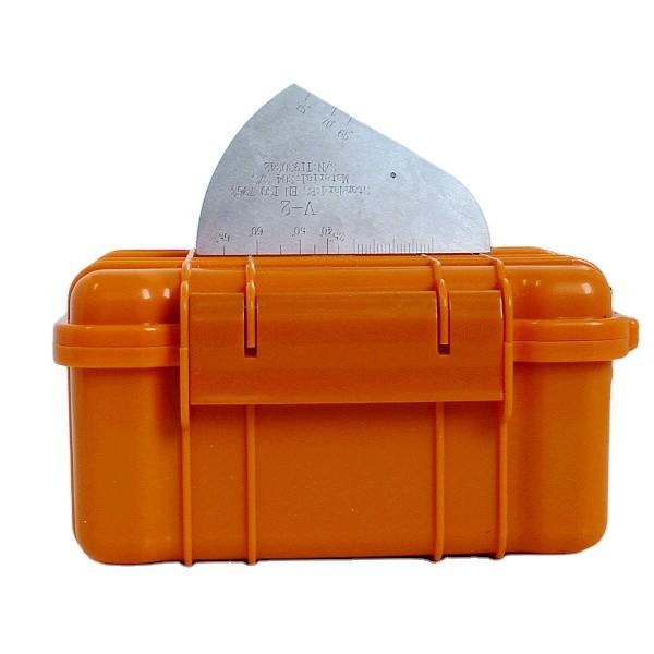 Quality Carbon Steel 1018 Stainless Steel 304 ISO2400-1972E, BS2704 DIN 54120 Ultrasonic Calibration Blocks IIW V-2 for sale
