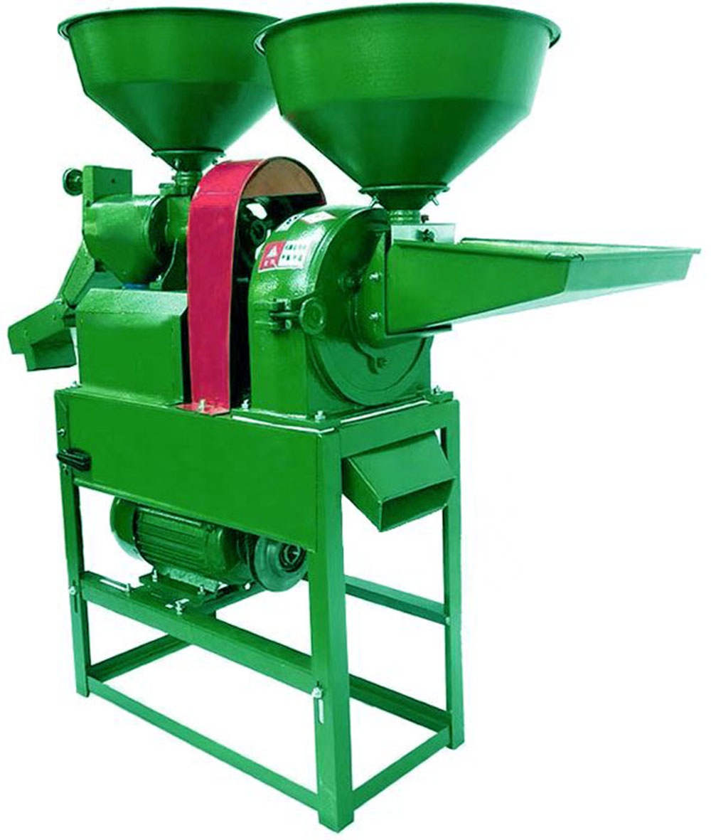 180kg/h Competitive Mini Auto Corn Rice Roller Milling Machine with Polishing Country