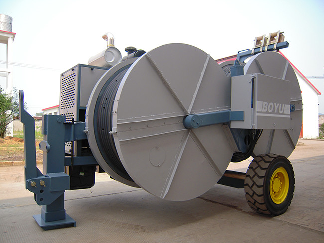Tension Stringing Equipment Diesel 77kw(103hp) Hydraulic Tensioner