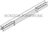 Safety Platform Wall Formwork Systems Scaffold Board Brackets For Pouring Concrete