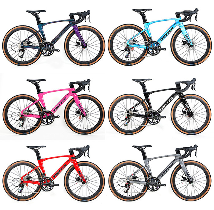 Twitter Cyclone Carbon Fiber 24 Inch Road Bike For 8 to 12 Years Child