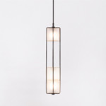 Crystal Sand White Led Ceiling Lights 24W 48W 72W Bar Cafe Custom Pendant Light