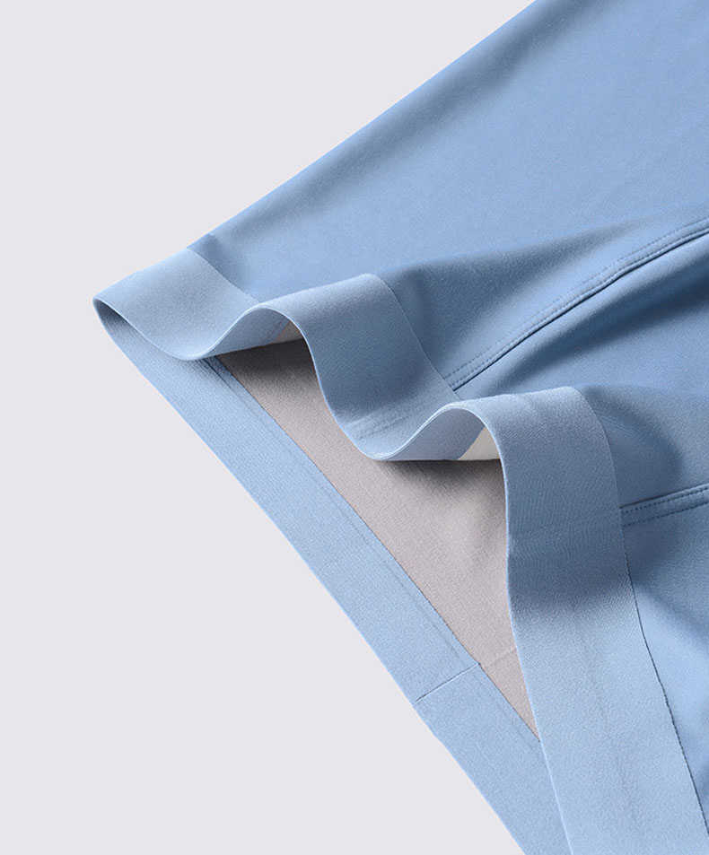 100S Modal Double Sided Seamless Mens Pants Mid Waist Square Angle Ice Silk Inner Men'S Underwear