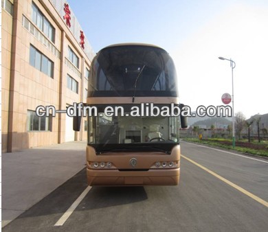 18000 Gross Vehicle Weight 57 Seats Double Decker Coach Bus with Materials and Design