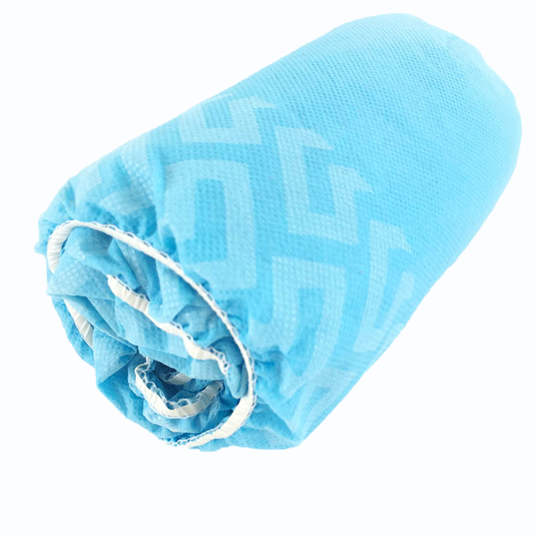 S&J Anti slip shoe cover PP Nonwoven Shoe Cover With Underprinting Dustproof Stamp Shoes Covers