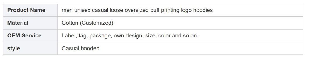 Custom Logo Cotton Men Winter Hoodies Custom Zip Hoodie Heavyweight Oversized Full Zip up Hoodies
