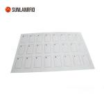 Paper/PVC/PET RFID UHF /NFC 203 wet inlay for logistics and access control