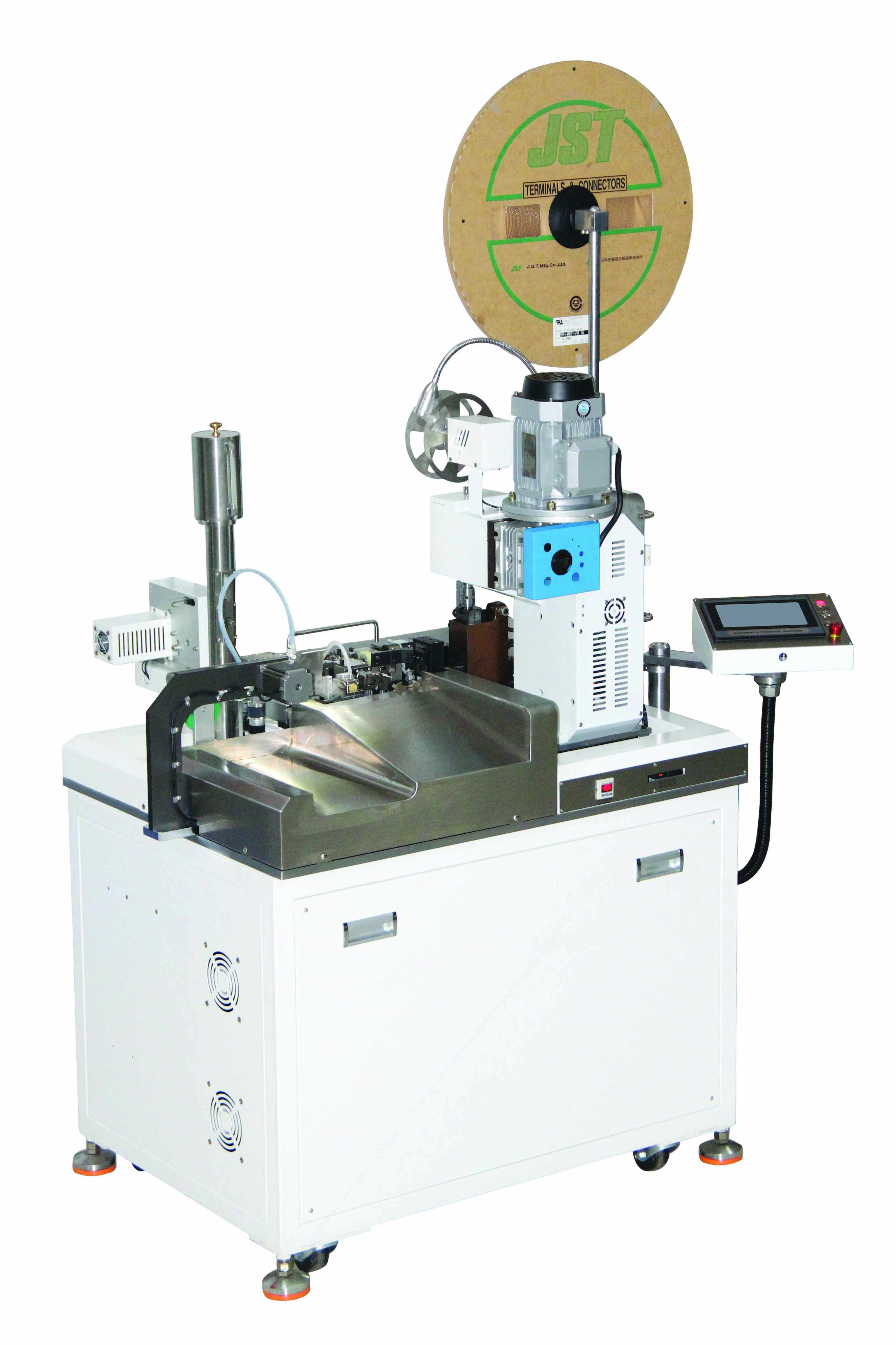 Single End Crimping Twisting Tin Machine AWG20 2 Wheels Feeding