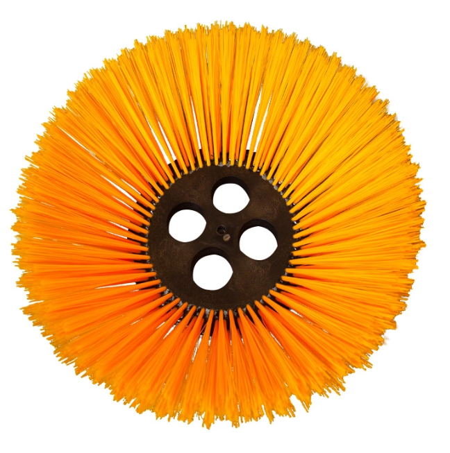 400*680mm Side Industrial Sweeping Brush , Power Sanitation Circular Street Cleaning Brushes