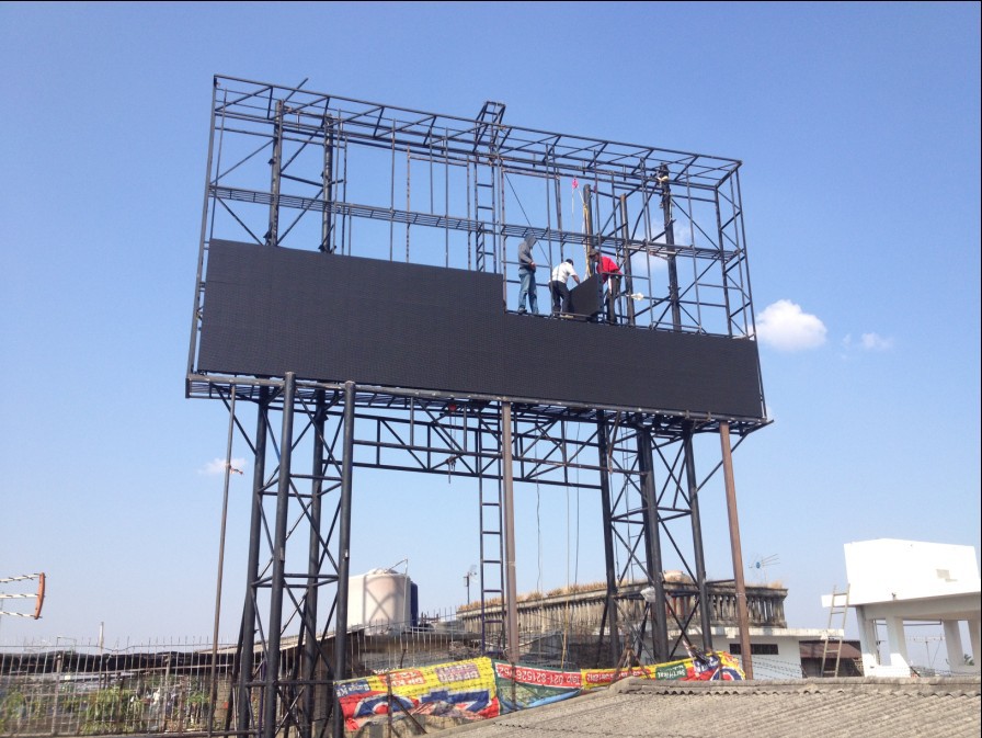 Shenzhen factory Outdoor programmable advertising led display outdoor led billboard/ P16 o