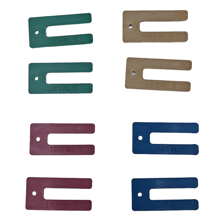 Customized Good Quality U Shape Plastic Packer Shim For Window Floor And Door