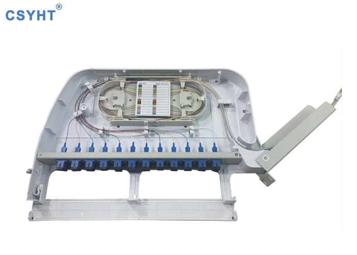 FTTX Abs Sliding Patch Panel 24 SC FTTB Plastic Sliding Enclosure