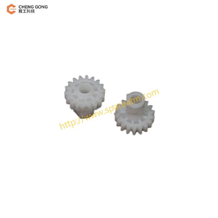 PP4155-2719P001 Oki 18T White Gear Parts material plastic used in ATM machine