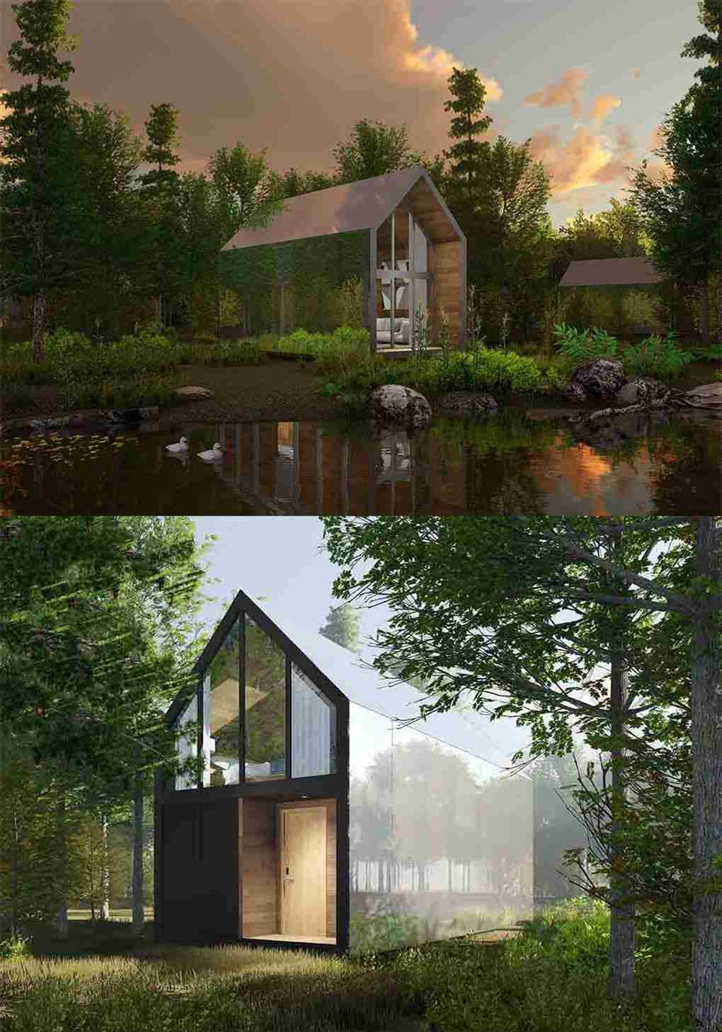 Low Cost Portable House Prefab House And Modular Homes Made in China