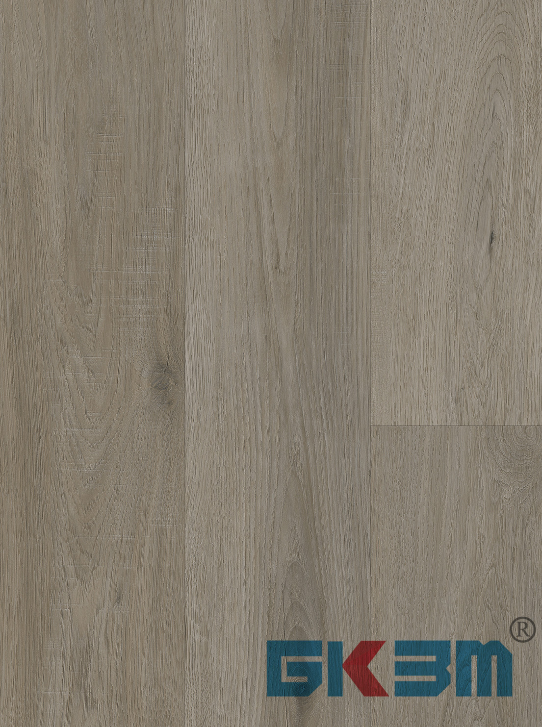 LS-W8004 Fireproof Anti Slip SPC Flooring Light Brown With Grey