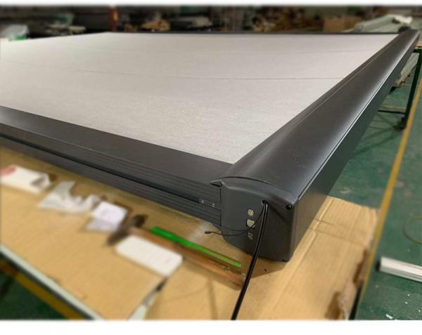 Polyester Retractable Roof Awning Remote Control Aluminum Retractable Awning Conservatory