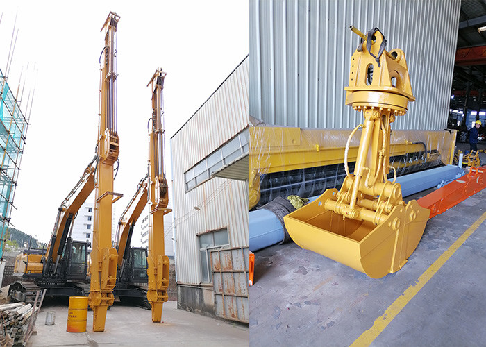 25m Telescopic Arm Excavator For 30 Ton Excavator
