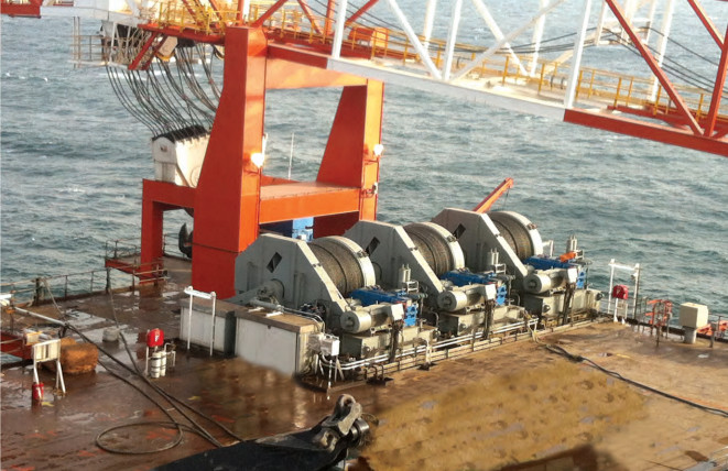 120mm Chain Windlass Mooring Marine Electric Winch