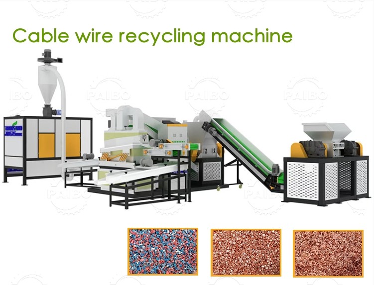 Electric Scrap Copper Wire Granulator Recycling Machine Suitable for Cable Wire Scrap