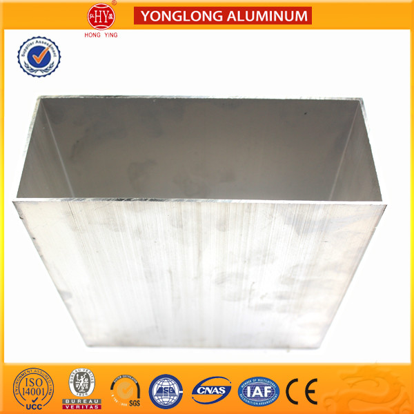 6m Length Aluminium Industrial Profile For Sliding Window With Built - In Blinds