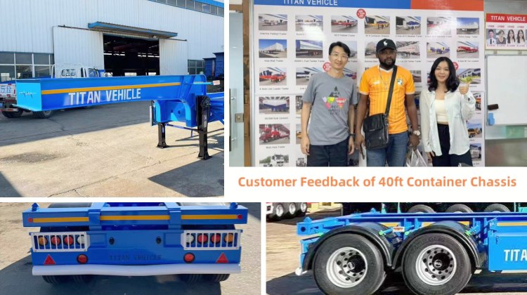 TITAN 2 Axle Gooseneck Container Trailer for Sale