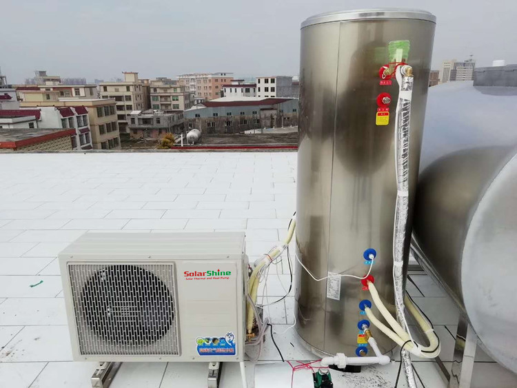 Safe Energy Efficient Heat Pump Water Heater , Air To Water Heat Pump Water Heater