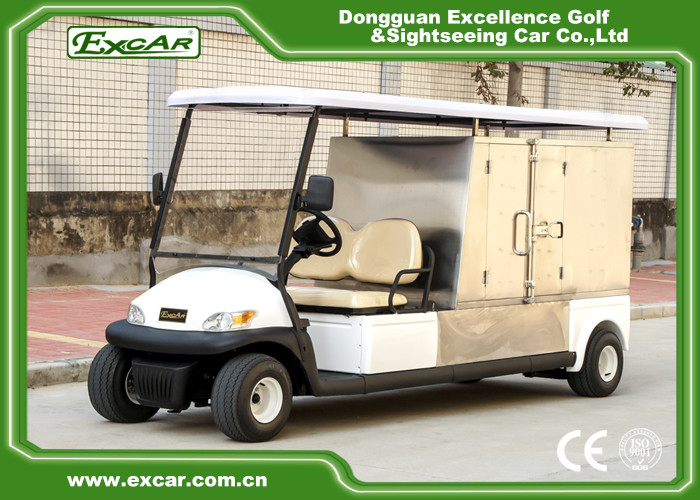 10 Inch Four Wheels Electric Golf Carts STEEL CHASSIS With 2 Seaters