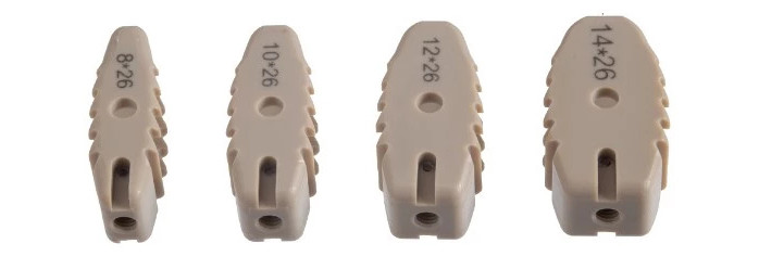 PLIF Peek Cage Lumbar Titanium Cage Spinal Instrument Set