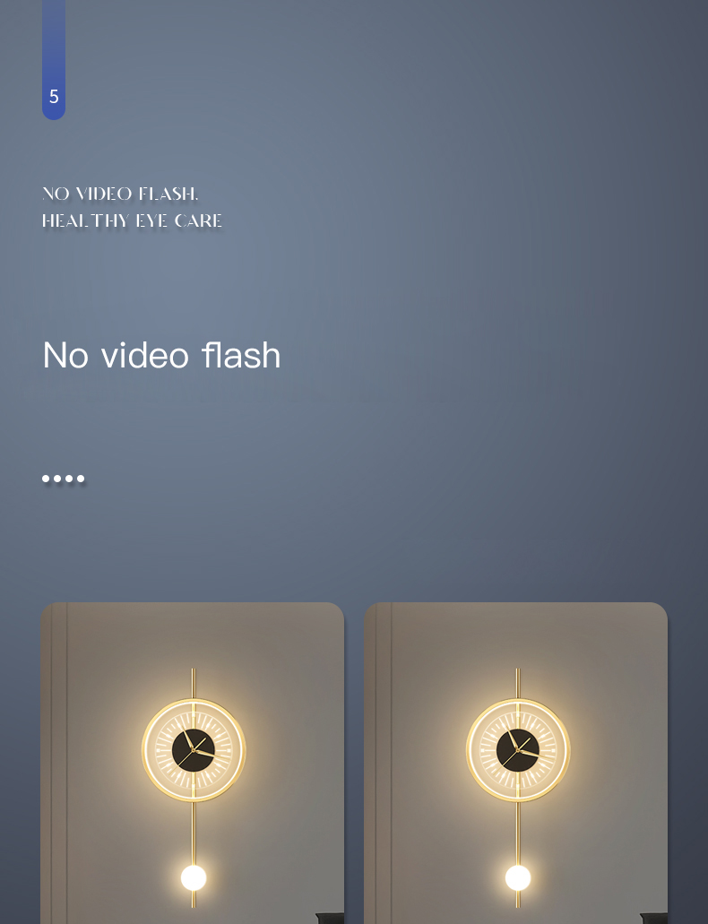 Modern Style Design Wall Lamp For Living Room Bedroom Background Hotel Clock Wall Lamp(WH-OR-252)