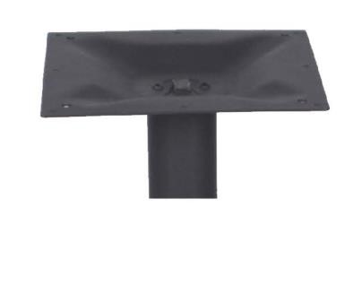 Restaurant Table base Cross Table leg Black Powder Coat Cast Iron Hospitality Furniture